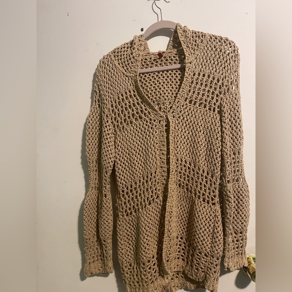 Women's‎ Tan Knit Sweater